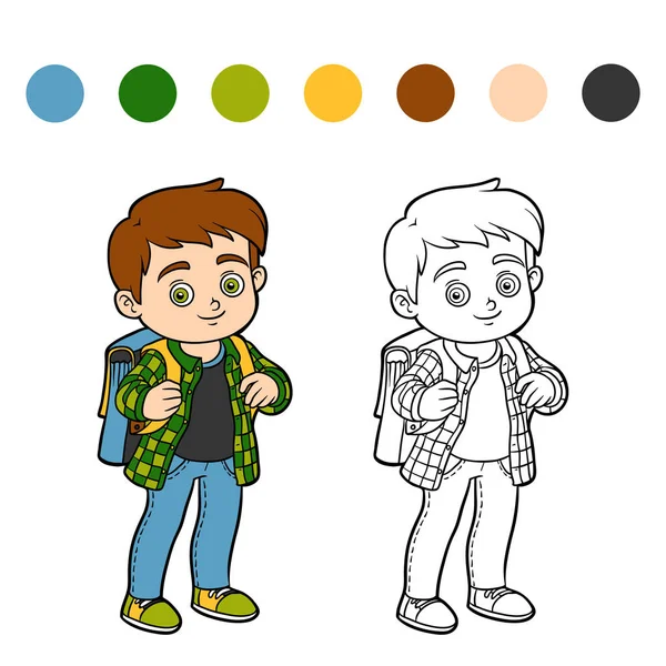 Boyama kitabı, öğrenci