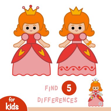 Farkları, eğitim oyunu, Prenses bulun