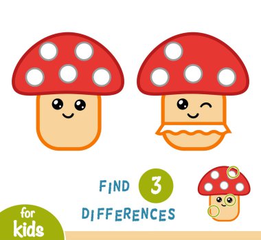 Farklılıklar, Amanita mantar bul