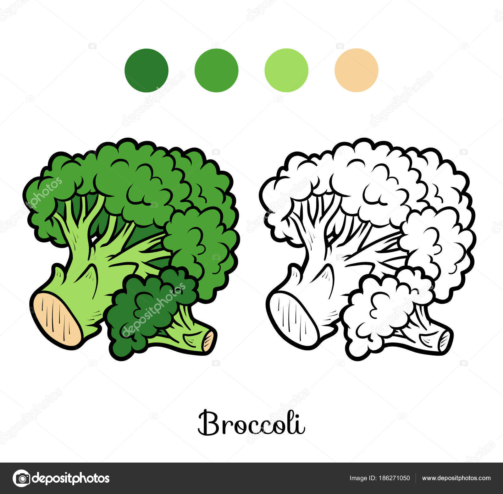 Libro da colorare Broccoli — Vettoriali Stock © ksenya savva Libro da colorare per bambini Broccoli — Vettoriali di ksenya savva Trova immagini simili