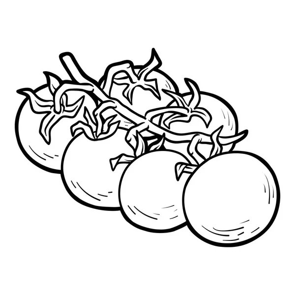 子供のための塗り絵 果物と野菜 パラミツ ストックベクター C Ksenya Savva 8414
