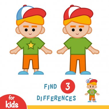 Farkları, sportif okul çocuğu bulun