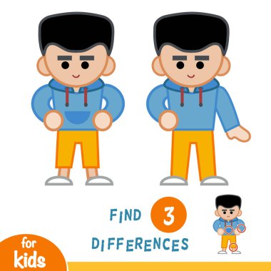 Farklılıklar, oğlum hoody içinde bul