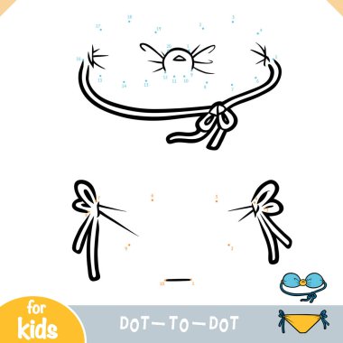 Numaralar oyunu, eğitim noktasından noktaya oyun, kadın mayosu