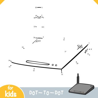 Sayılar oyunu, çocuklar için eğitim nokta oyunu, Router