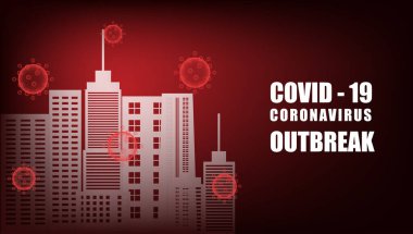 COVID-19, Coronavirus salgını geçmişi kağıt kesim tarzında..