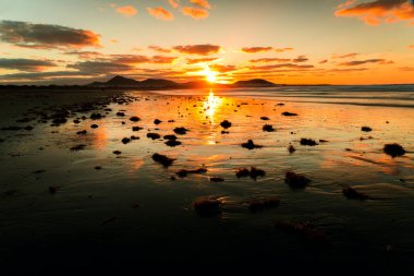 Sunset Beach Lanzarote İspanya