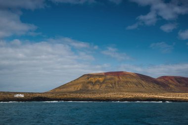 Köy kanarya adaları volkanı