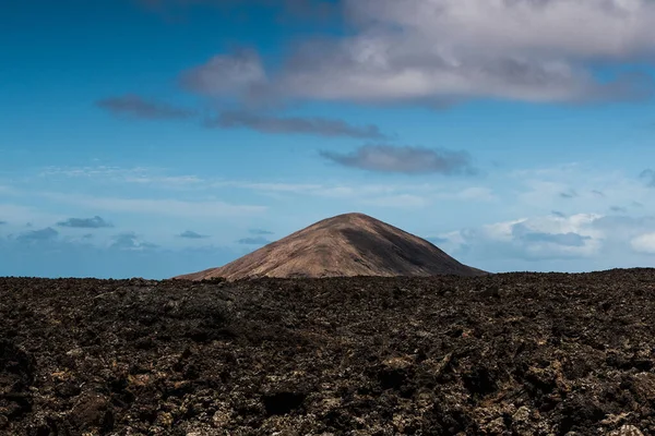 Timanfaya 'daki lav tarlası