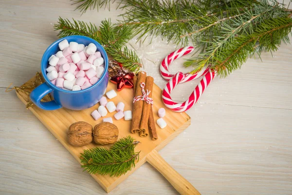 Stüdyoda Noel yemeği ve tatlıları