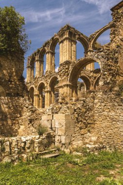 Burgos 'taki manastır kalıntıları.
