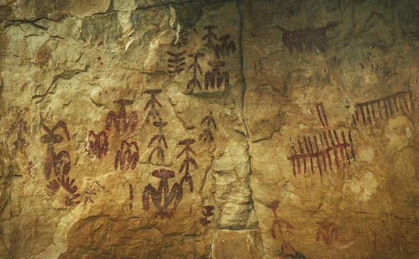 İspanya 'daki mağara resimleri.
