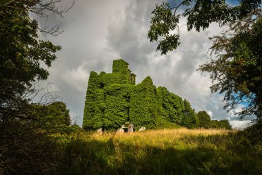 Galway İrlanda 'daki Menlo kalesi