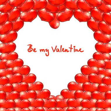 Sevgililer Günü tebrik kartı