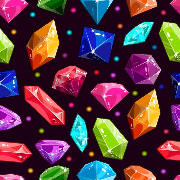 Mücevherleri ve elmas ile Seamless Modeli