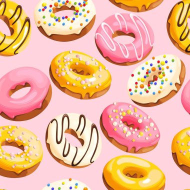 Sırlı donuts sorunsuz