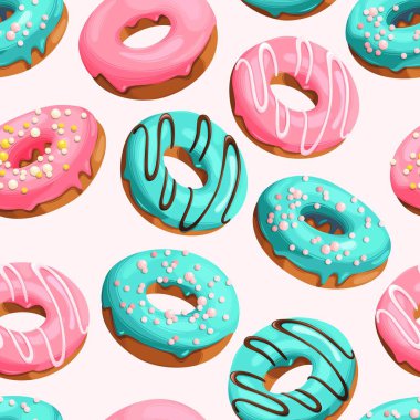 Sırlı donuts sorunsuz