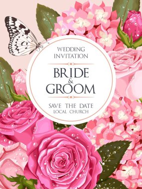 Vintage Düğün Davetiyesi