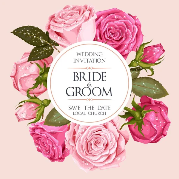 Vintage Düğün Davetiyesi