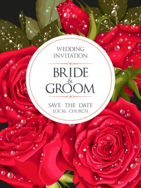 Vintage Düğün Davetiyesi