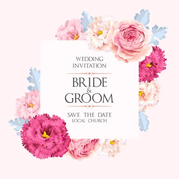 Vintage Düğün Davetiyesi