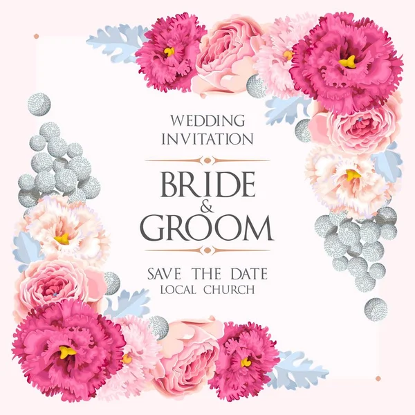 Vintage Düğün Davetiyesi