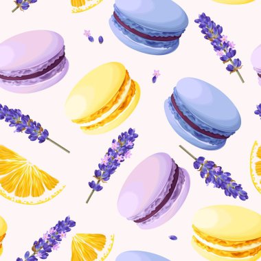 Sorunsuz pastel macarons
