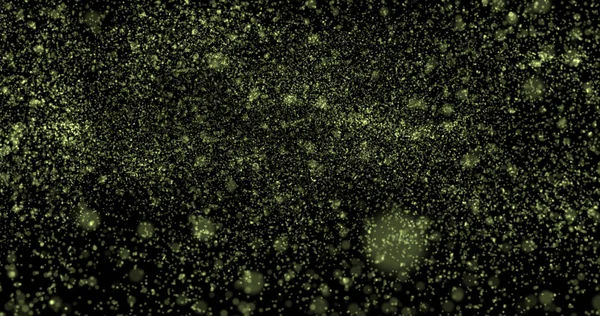 Toz parçacıkları bokeh renkli parlak sarı arka plan şık 