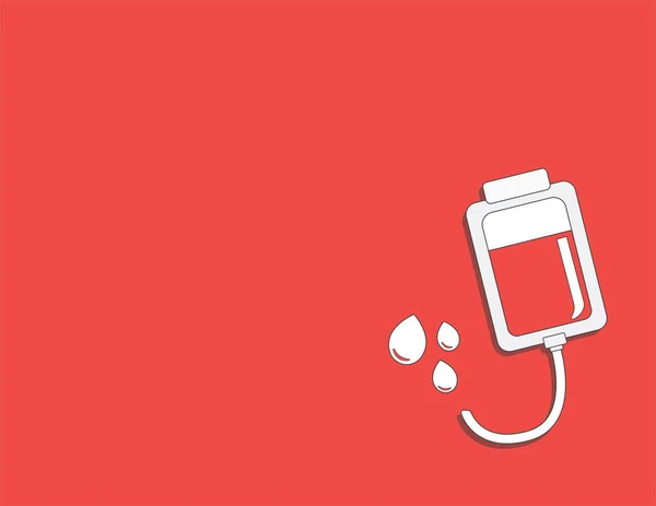 Tıp kavramı. Kan bağışı ve hayatını kurtarmak. Bağış vermek aşk. ullustration etiket kümesi. Paket tasarım için simgeler. Dünya kan donör günü. Uluslararası tatil.