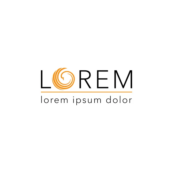 Yaratıcı kuğu logo vektör çizim