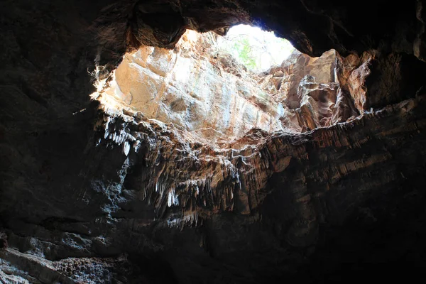 Borra Caves Located East Coast India Ananthagiri Hills Araku Valley — Stock Photo, Image