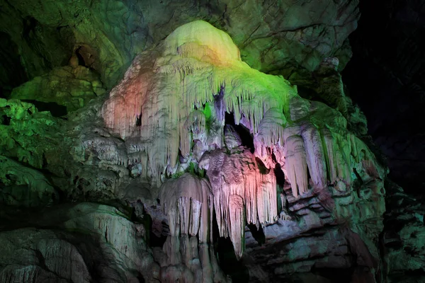 Borra Grotten Zijn Gelegen Aan Oostkust Van India Ananthagiri Heuvels — Stockfoto