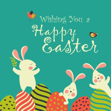Bunnies ve Paskalya yumurtaları