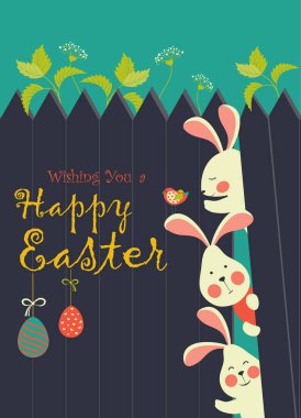 Bunnies ve Paskalya yumurtaları