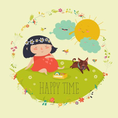 Anne olmaya hazırlanan happy hamile kadın