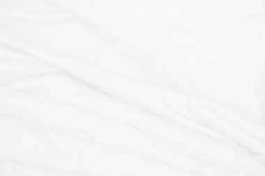 Soyut arka plan izole edildi. Soyut beyaz dalgalar. Perdeden el salla. Beyaz dalga arkaplanı.