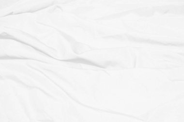 Soyut arka plan izole edildi. Soyut beyaz dalgalar. Perdeden el salla. Beyaz dalga arkaplanı.