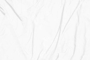 Soyut arka plan izole edildi. Soyut beyaz dalgalar. Perdeden el salla. Beyaz dalga arkaplanı.