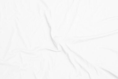 Soyut arka plan izole edildi. Soyut beyaz dalgalar. Perdeden el salla. Beyaz dalga arkaplanı.