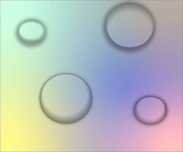 Colorful drops gradient background