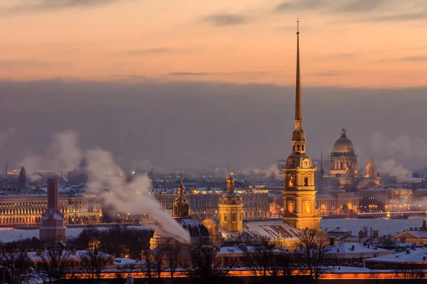 Peter Paul Katedrali Deniz Kuvvetleri Isaac Katedrali Rusya Saint Petersburg — Stok fotoğraf