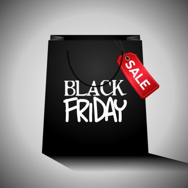 Siyah Cuma illüstrasyon