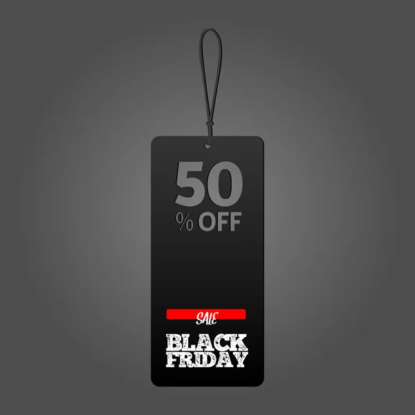 Black Friday illustration — Stock Vector