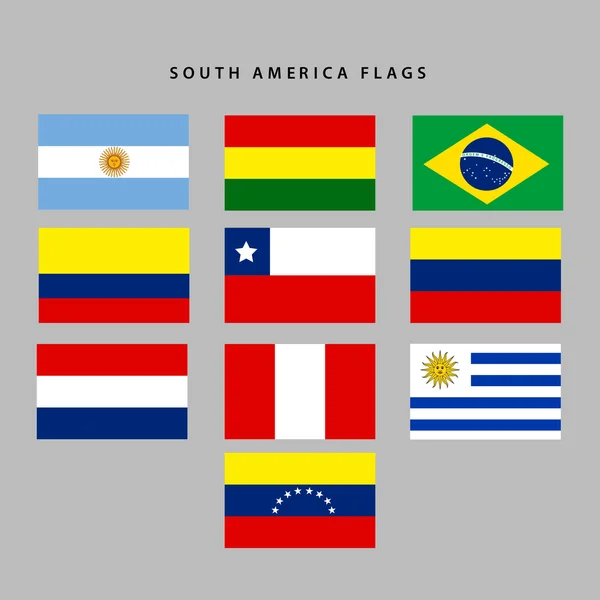 孤立的国旗图 — 图库矢量图片