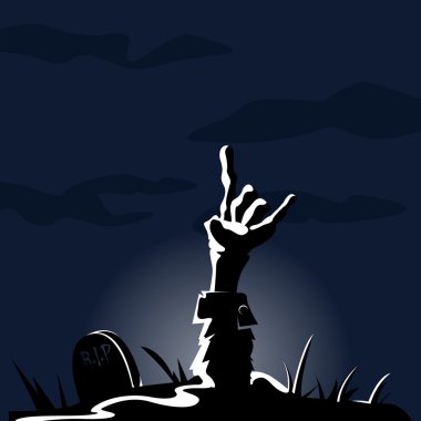 Cadılar Bayramı kartı çizim