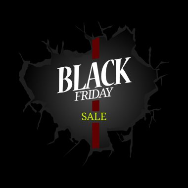 Siyah Cuma illüstrasyon