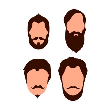 Hipster portre çizimi