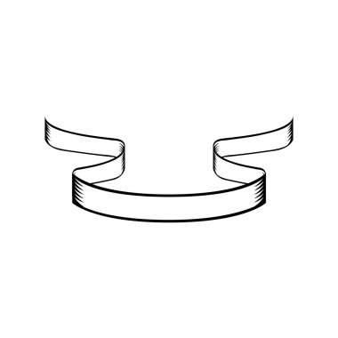 İzole şerit illüstrasyon