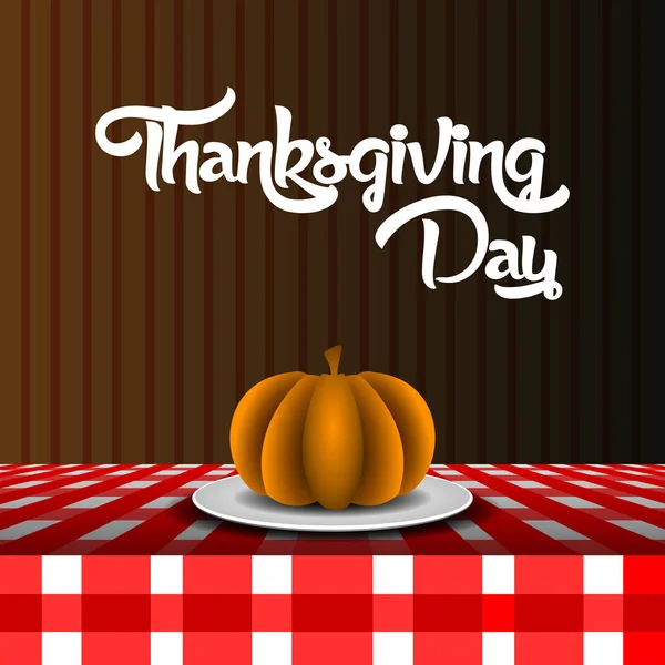 Happy thanksgiving day — Stock vektor