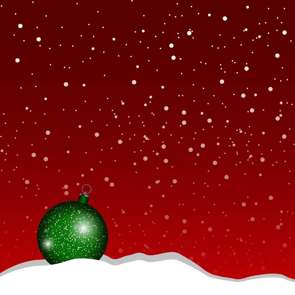 Jul bakgrund illustration — Stock vektor